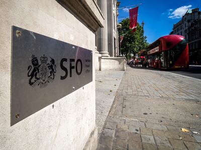 The London offices of the Serious Fraud Office. Alamy