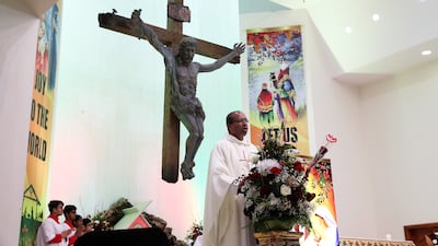 Christmas Mass at St Mary's Catholic Church in Dubai
