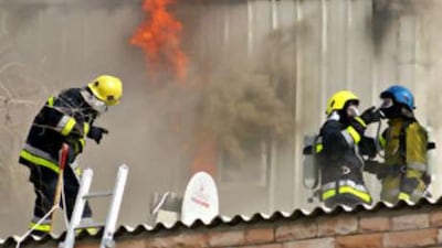 It took 90 minutes to bring the fire under control.