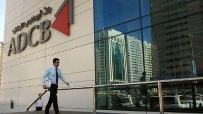 ADCB's board approved a Dh816.7m cash dividend of 20 per cent, its first dividend payment since 2008. Ravindranath K / The National