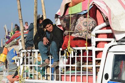 More than 165,000 Afghans have this month fled Pakistan since its government ordered 1.7 million people to leave or face arrest and deportation. AFP