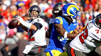 Tom Brady's most recent game for the Tampa Bay Buccaneers was the playoff defeat to Los Angeles Rams, with some reports claiming it could have been the last game of his NFL career. Reuters