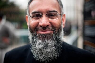 Anjem Choudary has hit out at social media companies that have banned him. AFP