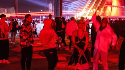 The site features several stages, food and drinks zones and a large screen to watch Qatar World Cup matches