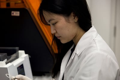 First author of the study Parima Phowarasoontorn. Photo: NYU Abu Dhabi