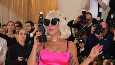 Singer Lady Gaga arrives at the 2019 Met Gala in New York on May 6. AFP