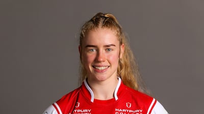 Catherine Richards has excelled at Gloucester-Hartpury and has now been selected for Wales in Women’s Six Nations. Getty Images