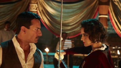 A scene from Rangoon. Courtesy Viacom 18 Motion Pictures