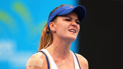 Agnieszka Radwanska became the first women's titleholder since 1998 to lose her opening match at Sydney. Brendon Thorne / Getty Images