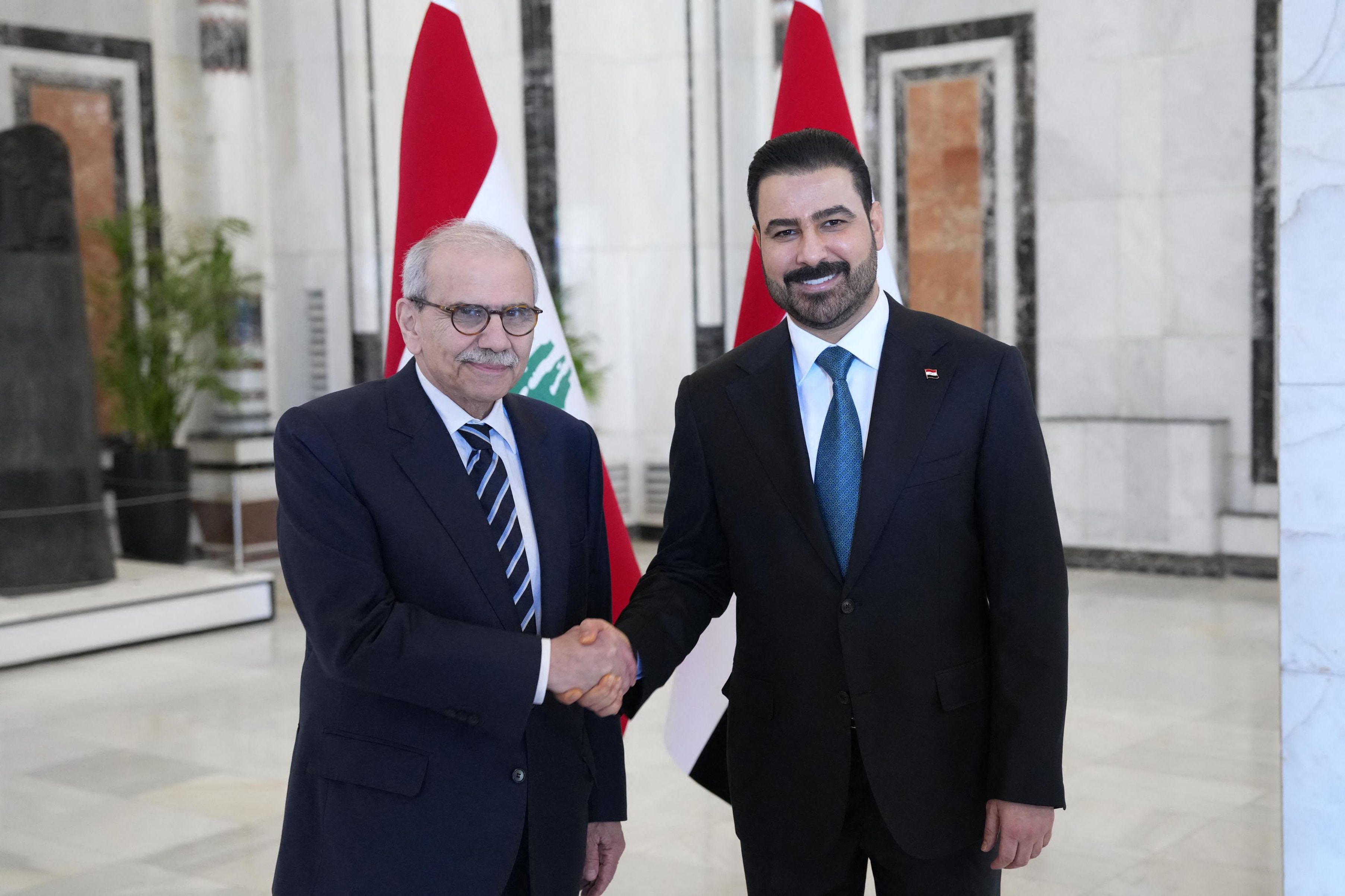 Image linked from the original feed: Lebanon's Prime Minister visits Iraq for talks on fuel, oil and economic co-operation