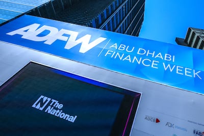 Abu Dhabi Finance Week coincides with the 10th anniversary of the Abu Dhabi Global Market. Victor Besa / The National