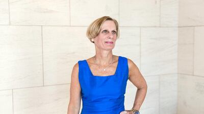 DUBAI, UNITED ARAB EMIRATES - OCT 25: Dr. Patty Ann Tublin Corporate consultant, entrepreneur and best-selling author, at WIL Economic Forum. Endorsed by the UAE Ministry of Economy for the past four years, Naseba Global WIL Economic Forum is bringing together up to 500 global business leaders, policy-makers, entrepreneurs, NGOs, artists and youth to champion diversity as the cornerstone of sustainable economic development. (Photo by Reem Mohammed/The National) Reporter: Suzanne Locke and Alice Haine Section: BZ