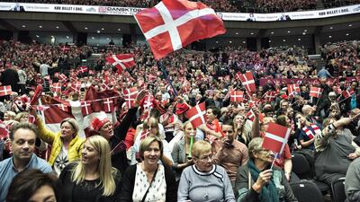 Can happy Danes help their counterparts in the UAE? Henning Bagger / AFP
