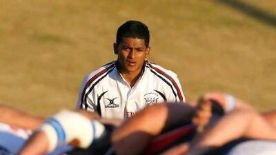 Imad Reyal will move to scrum-half in the Borneo Sevens to accommodate Andy Russell in the fly-half role. Mike Young / The National