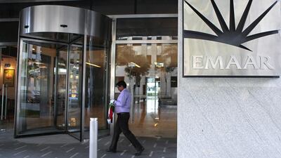 Emaar Properties could tap the debt market this year. Sarah Dea / The National