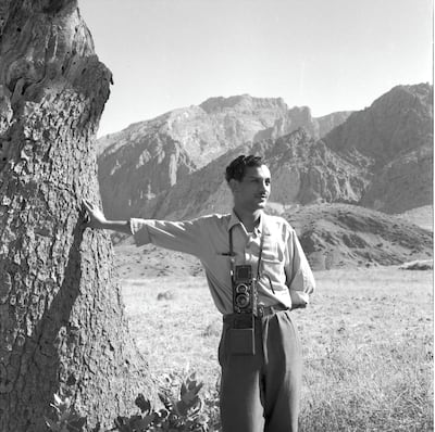 Latif Al Ani as a young man, in the north of Iraq. Photo: Latif Al Ani Collection
