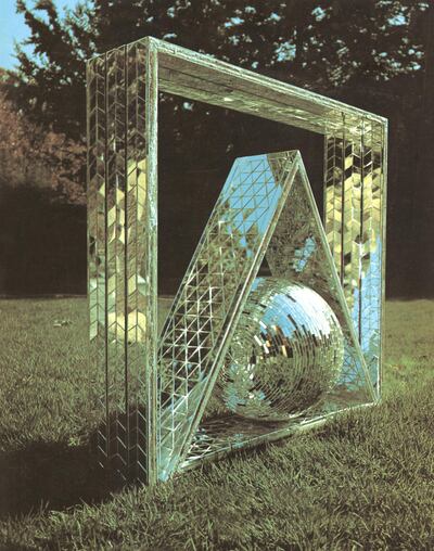 A 1976 sculpture by Monir Farmanfarmaian. Courtesy Sharjah Art Foundation