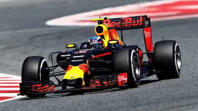 Max Verstappen of the Netherlands driving the (33) Red Bull during Formula One Spanish Grand Prix at Circuit de Catalunya on May 15, 2016 in Montmelo, Spain. (Mark Thompson/Getty Images)