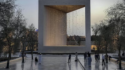 The memorial celebrates the life and vision of the late Sheikh Zayed. Antonie Robertson / The National
