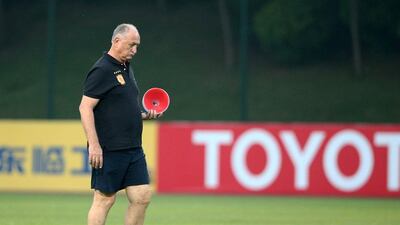 Luiz Felipe Scolari has the chance to win the Asian Champions League on Saturday. AFP