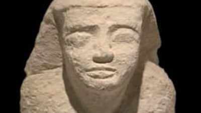 The Ni Kau Ptah statue dates back to the era from 2000 to 2500 BC and was probably part of the walls of a tomb in Saqqara. Ministry of Tourism & Antiquities