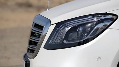 It is the quickest saloon in the S-Class range. Chris Whiteoak / The National