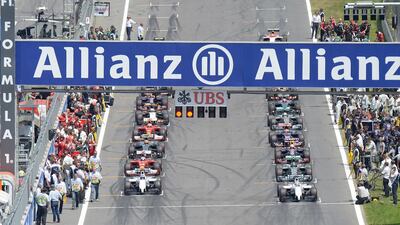 The 2015 Formula One season could see more of this as FIA officials have decided to use standing starts after a safety-car period. Joe Klamar / AFP