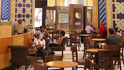 The Persia court in Ibn Battuta Mall. Pawan Singh / The National