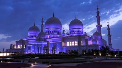 The mosque looks just as beautiful at night, and warrants a return trip to see it from a different perspective.