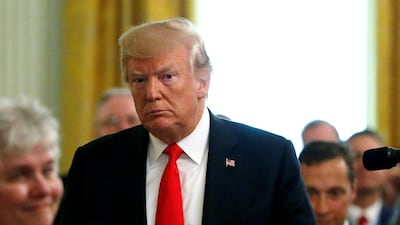 US President Donald Trump denied any wrongdoing after two close associates were convicted. Reuters