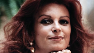 Milva in Monaco on August 15, 1986 during a photo session. AFP