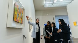 Museum Curriculum Portal allows teachers to link Louvre Abu Dhabi's artworks and artefacts directly to subjects taught across all school levels. Photo: Louvre Abu Dhabi
