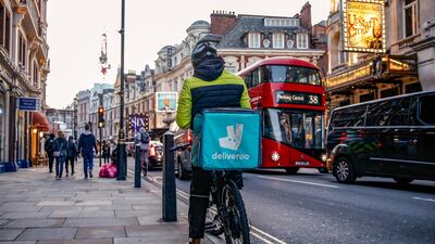 Deliveroo has listed on the London Stock Exchange with a valuation of £7.59 billion. Getty Images