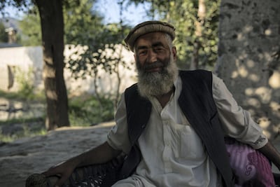 Abdul Hadi, 48, lives in Kas Kunar and says he will only vote because he knows his village and all the armed groups active in the region. Stefanie Glinski for The National