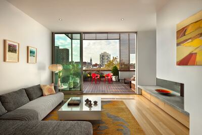 Connecting to natural light and nature within the home is said to increase feelings of calm and reduce stress. AP