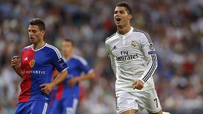 Cristiano Ronaldo, right, is rumoured to be unhappy about Real Madrid's transfer activity. Daniel Ochoa de Olza / AP Photo