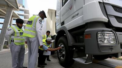 A reader says scrapping lorries that are over 20 years old would be sensible. Ravindranath K / The National