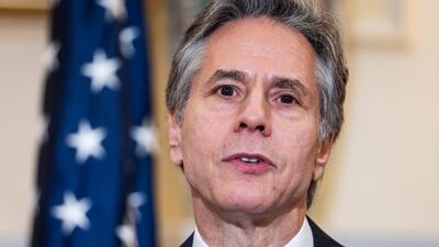 US Secretary of State Antony Blinken spoke to Israel's foreign minister, Yair Lapid, on Friday. EPA