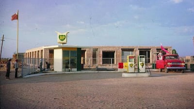 BP petrol station in Al Ain. Courtesy Gertrude Dyck, Oasis Hospital.