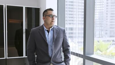 Adham Saleh launched EZHeights, an online classified company, nine months ago. Sarah Dea / The National