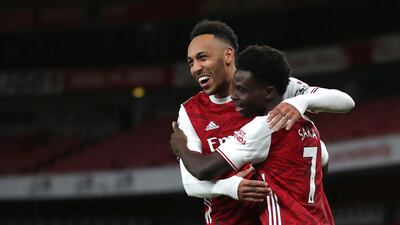 Centre forward: Pierre-Emerick Aubameyang (Arsenal) – The Gunners captain returned to scoring form in style with a fine brace in the 3-0 win over Newcastle. AP