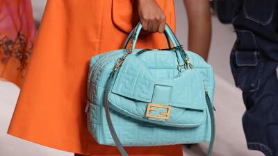 The Baguette Bag on the Fendi spring/summer 2019 runway Getty Images