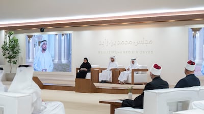 The lecture, titled Values and Their Impact on Human Development and Societies, was delivered at Majlis Mohamed bin Zayed in Abu Dhabi