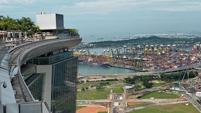 Singapore scores highly in terms of education, transparency, per capita income and ease of doing business. Roslan Rahman / AFP