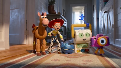 Toy Story 5 tackles issues regarding technology faced by both children and parents. Photo: Disney/Pixar