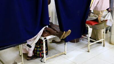 Victims of violence in the crackdown on Sudanese protesters receiving treatment at a hospital in Khartoum. Reuters