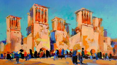 Windcatchers and Day Market by Edman O'Aivazian. Courtesy: Garin O'Aivazian
