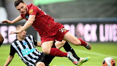 Andy Robertson - 7: Offered plenty of service down the left as usual. EPA