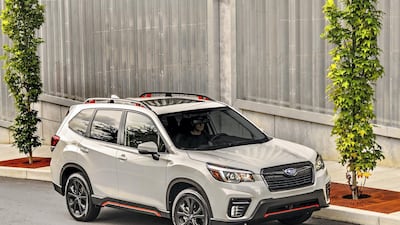 The 2019 Subaru Forester. Subaru