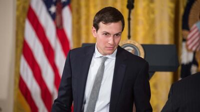 Senior White House adviser Jared Kushner arrives for a press conference by US president Donald Trump on February 16, 2017. Nicholas Kamm / AFP